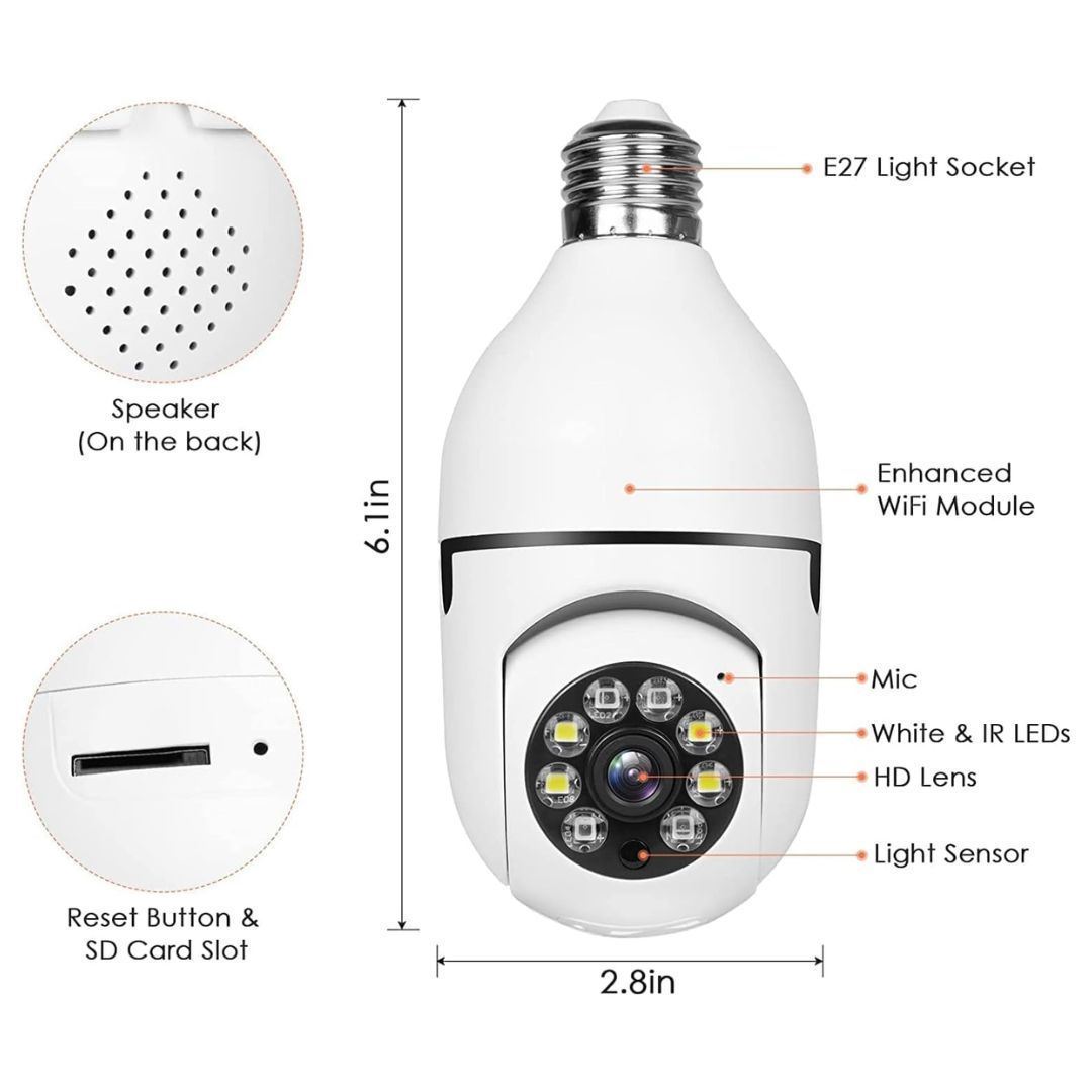 Picture of SmartLight 1080p - AI Light Bulb Security Camera