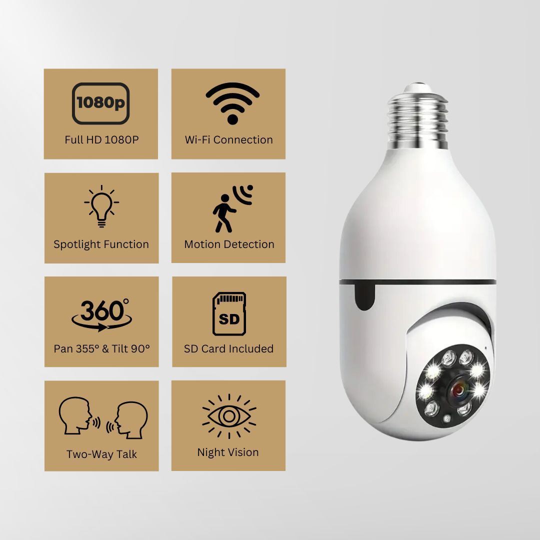 Picture of SmartLight 1080p - AI Light Bulb Security Camera